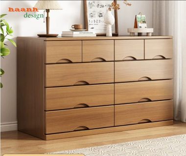 Tủ Gỗ Ngăn Kéo Hiện Đại Cho Phòng Ngủ Gia Đình-TNK 005