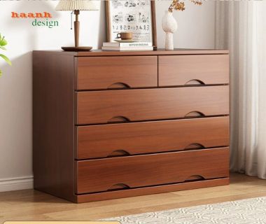 Tủ Gỗ Ngăn Kéo Hiện Đại Cho Phòng Ngủ Gia Đình-TNK 005