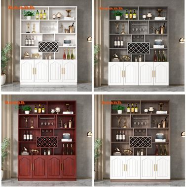 Tủ phòng khách gỗ công nghiệp tiện ích hiện đại TPK001