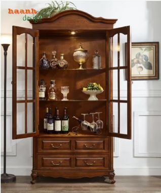 Tủ gỗ phòng khách hiện đại chuẩn xu hướng 2025-TPK 010