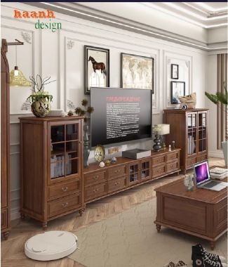 Tủ phòng khách gỗ hiện đại – Nâng tầm đẳng cấp cho tổ ấm-TPK 011