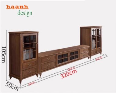 Tủ phòng khách gỗ hiện đại – Nâng tầm đẳng cấp cho tổ ấm-TPK 011