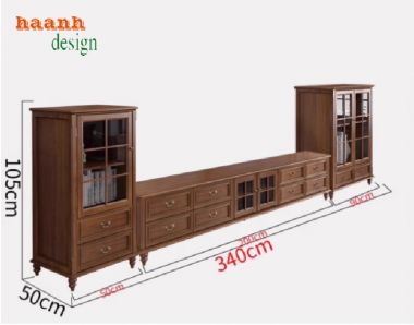 Tủ phòng khách gỗ hiện đại – Nâng tầm đẳng cấp cho tổ ấm-TPK 011