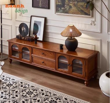 Tủ Gỗ Trang Trí Phòng Khách Đẹp – Giá Tốt, Chất Lượng Cao-TCC 012