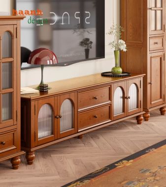 Tủ Gỗ Trang Trí Phòng Khách Đẹp – Giá Tốt, Chất Lượng Cao-TCC 012