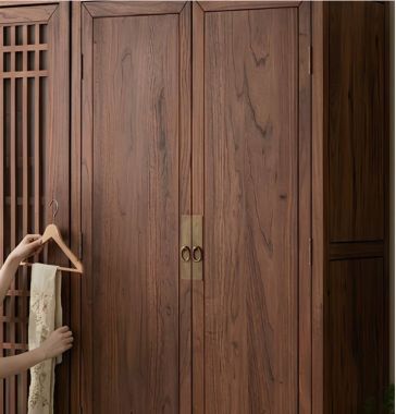 Tủ Quần Áo Cao Cấp Phong Cách Á Đông Hiện Đại-TAH 018