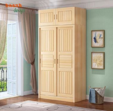 Nâng cao không gian phòng bé với tủ áo trẻ em gỗ sồi-TQA 004