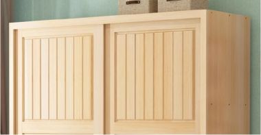 Nâng cao không gian phòng bé với tủ áo trẻ em gỗ sồi-TQA 004