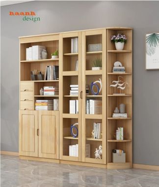 Kệ Tủ Sách Hiện Đại Đẹp Cho Phòng Làm Việc Gia Đình-THS 010