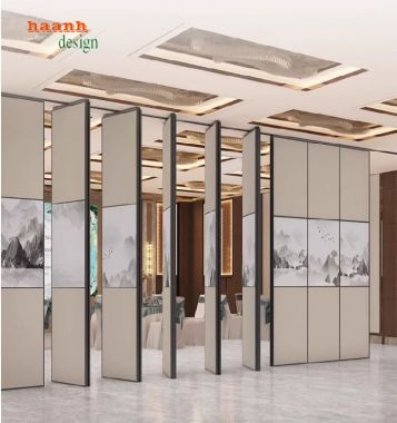 Lựa chọn vách ngăn di động phù hợp cho văn phòng-VNV 002