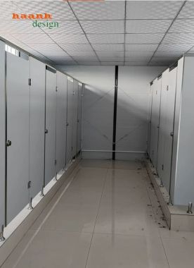 Vách ngăn nhà vệ sinh hiện đại đa dạng màu sắc - VGS 003