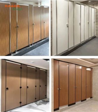 Vách ngăn nhà vệ sinh công cộng thiết kế hiện đại - VGS 004
