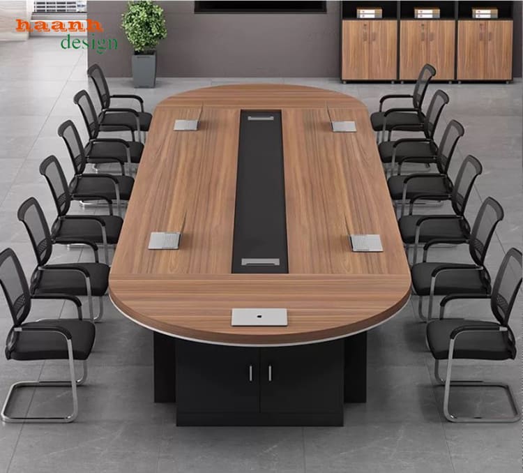 Bàn hội nghị hiện đại cho phòng họp doanh nghiệp