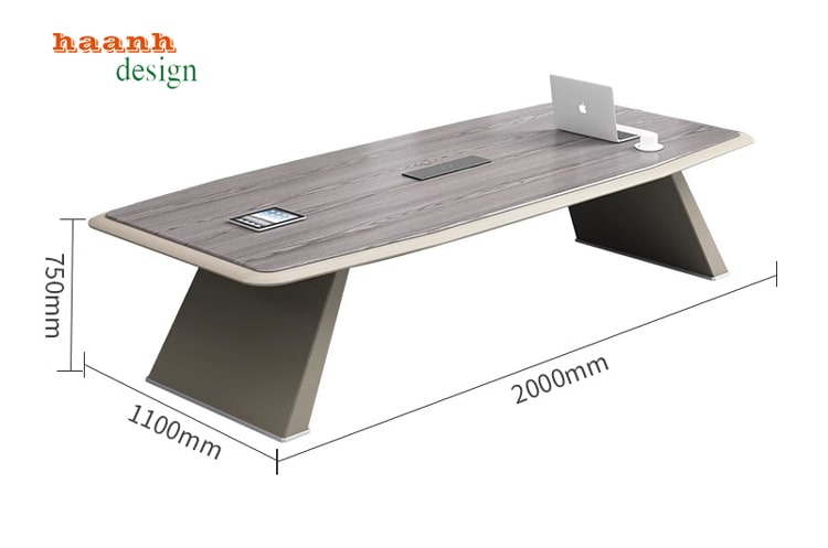 Bàn họp gỗ công nghiệp