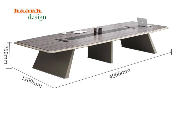 Bàn họp gỗ công nghiệp