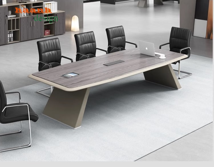 Bàn họp gỗ công nghiệp