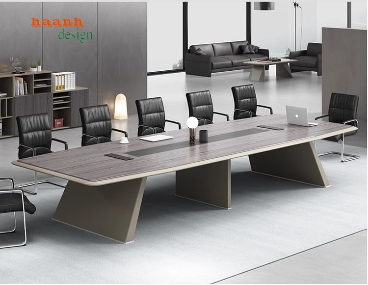 Bàn họp gỗ công nghiệp