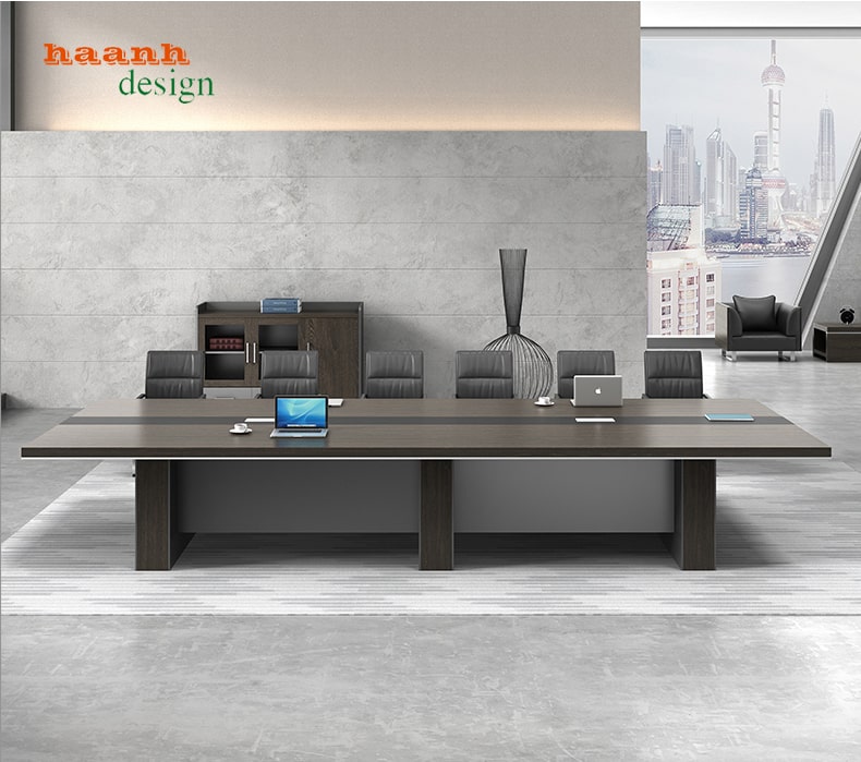 Bàn họp gỗ công nghiệp