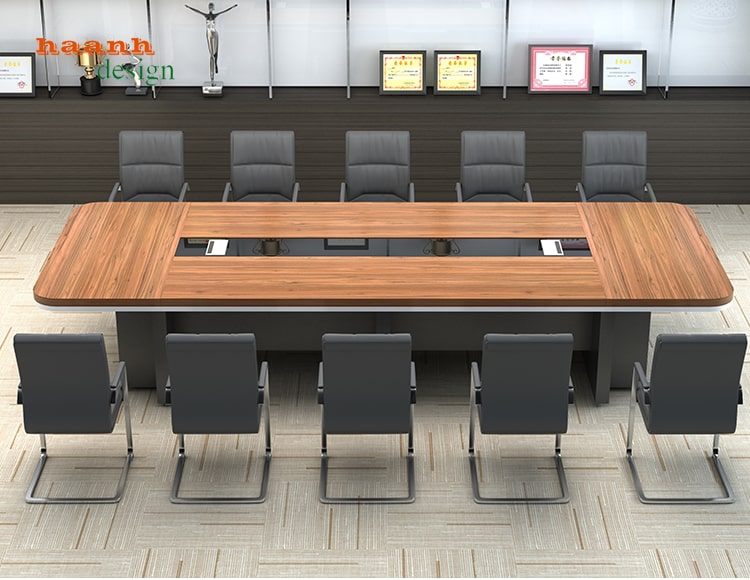 Bàn họp văn phòng gỗ công nghiệp