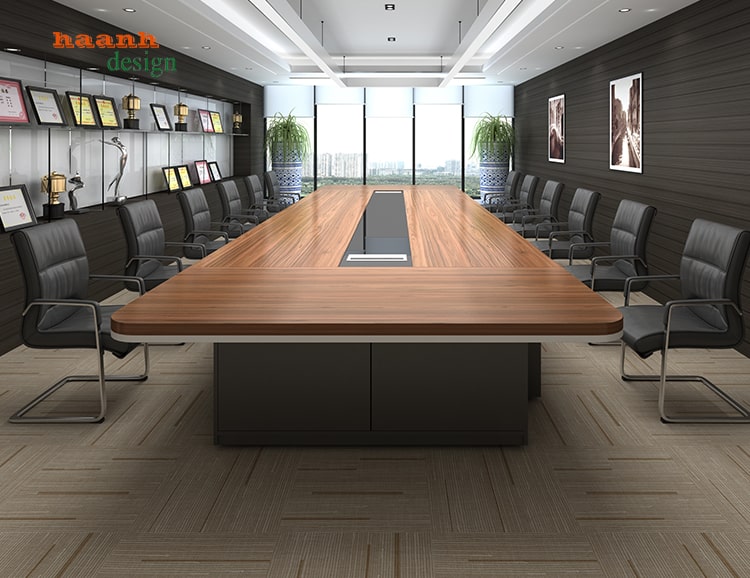 Bàn họp văn phòng gỗ công nghiệp