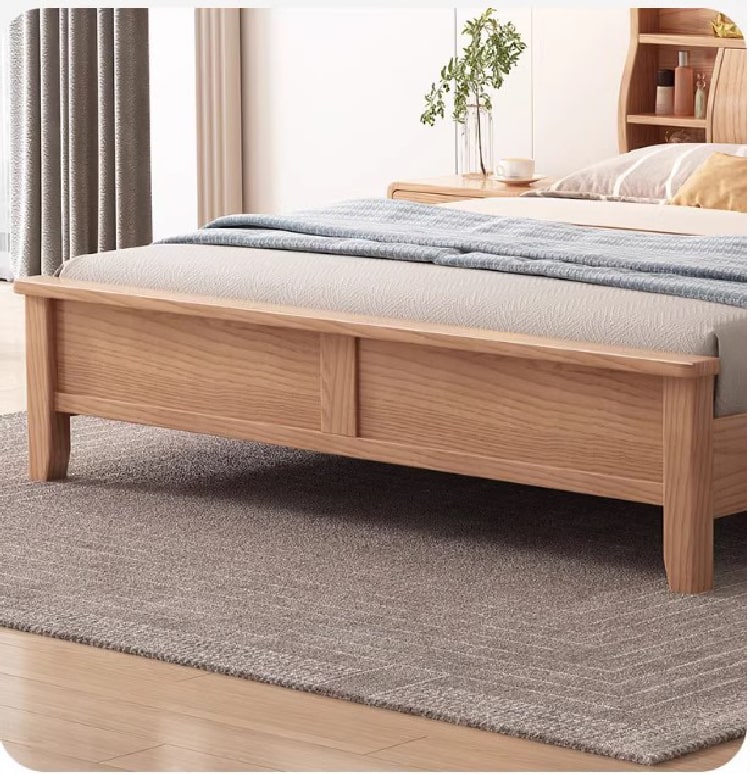 Giường ngủ gỗ sồi