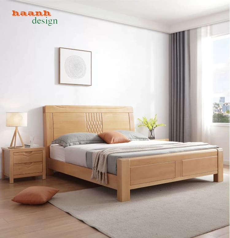 giường ngủ gỗ hiện đại đẹp