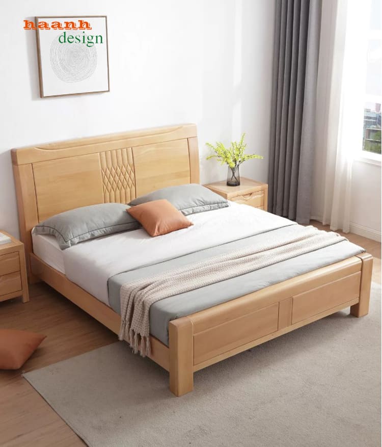 giường ngủ gỗ tự nhiên cao cấp