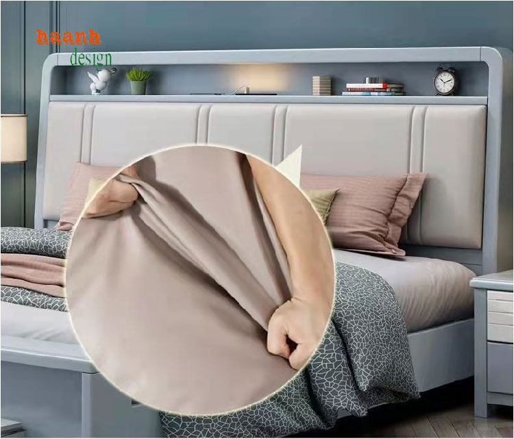 giường ngủ gỗ hiện đại