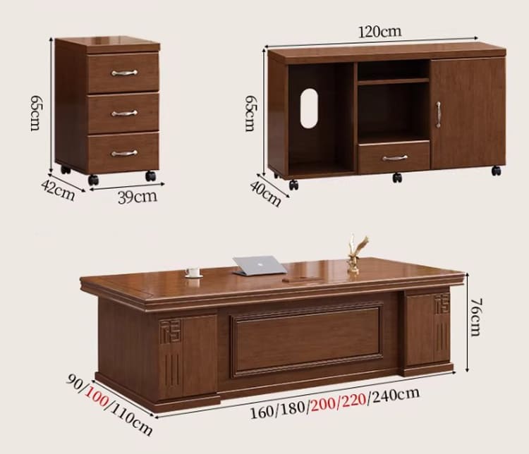 bàn làm việc văn phòng hiện đại cao cấp đẹp