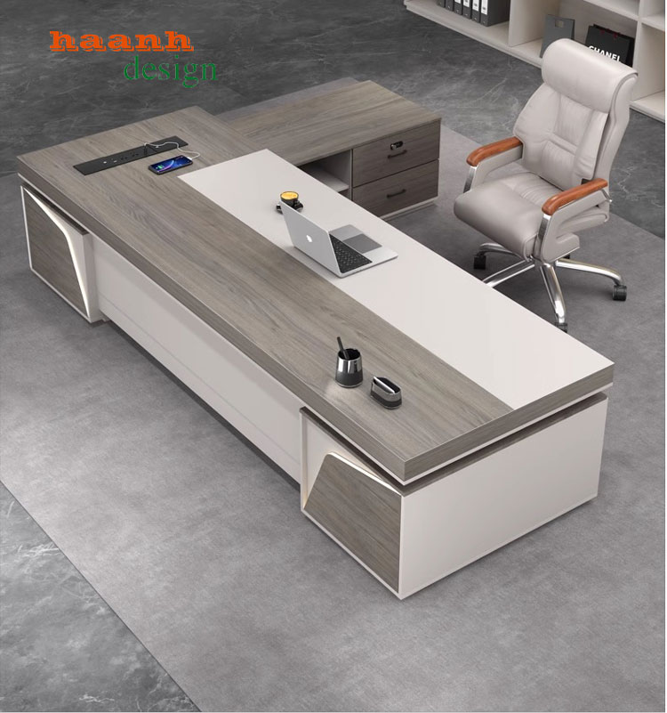 Bàn lãnh đạo gỗ công nghiệp