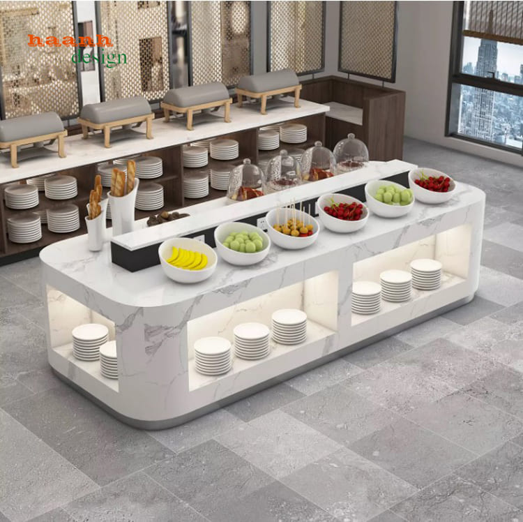 Bàn buffet cao cấp