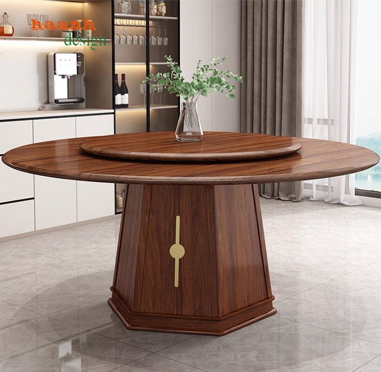 bàn ăn gia đình gỗ tự nhiên