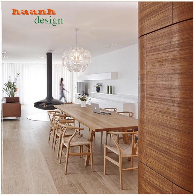 Bàn ghế ăn gỗ sồi
