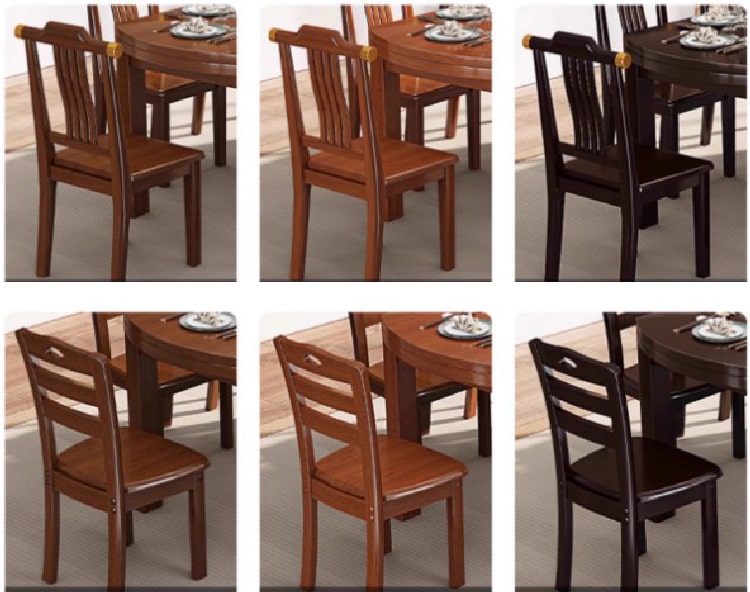 bàn ăn mở rộng gỗ tự nhiên