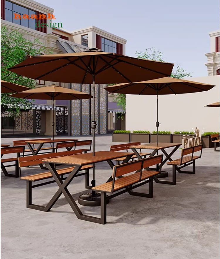 Bàn ghế cafe ngoài trời