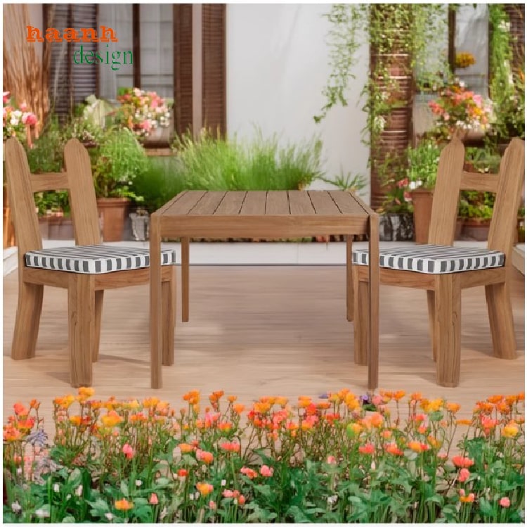 bàn ghế gỗ teak