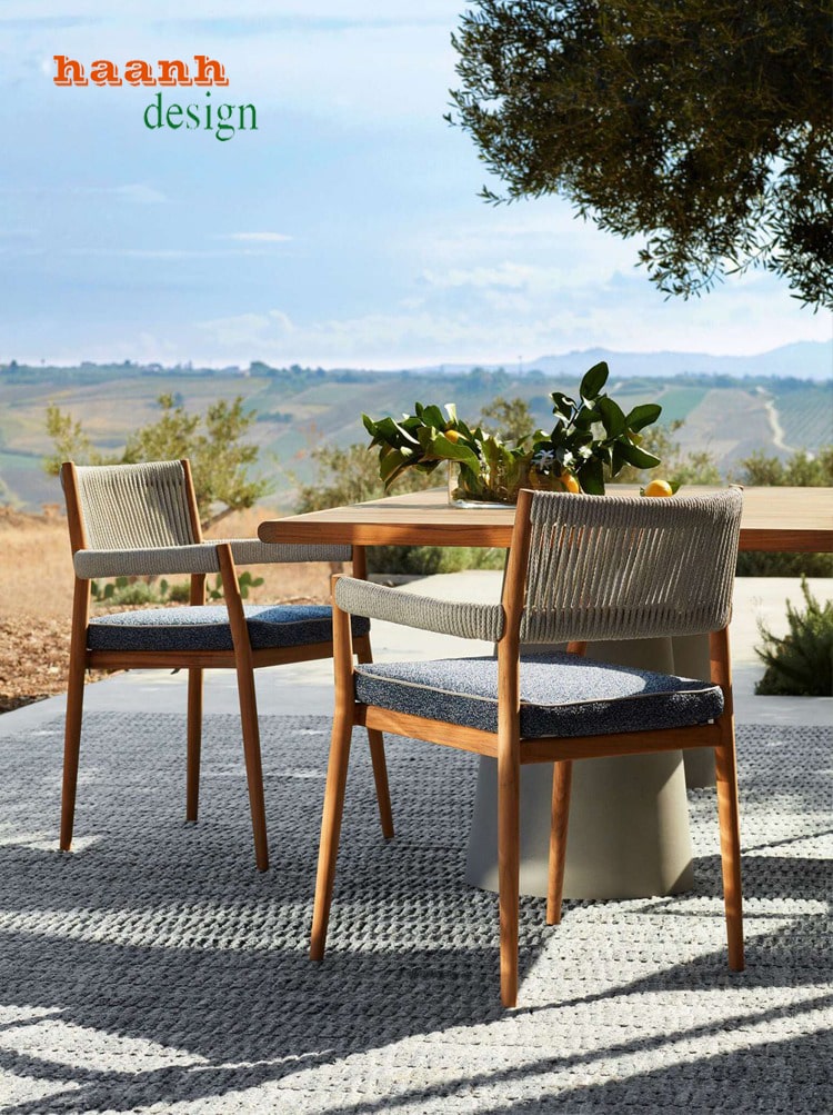 Bàn ghế gỗ teak ngoài trời