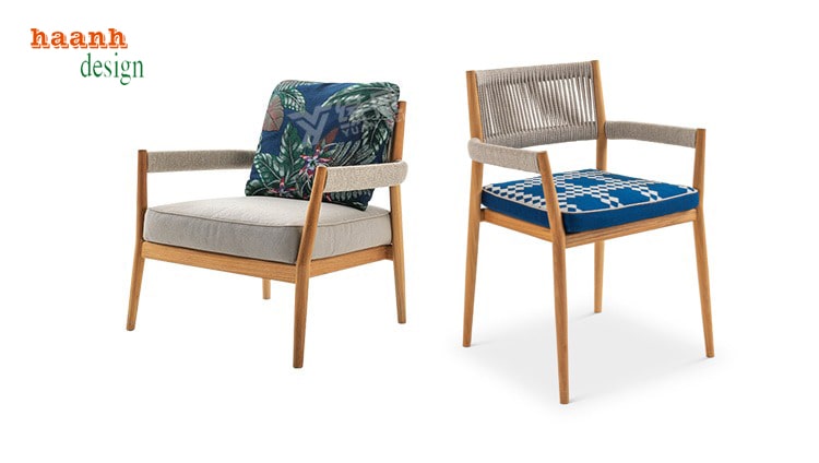 Bàn ghế gỗ teak ngoài trời