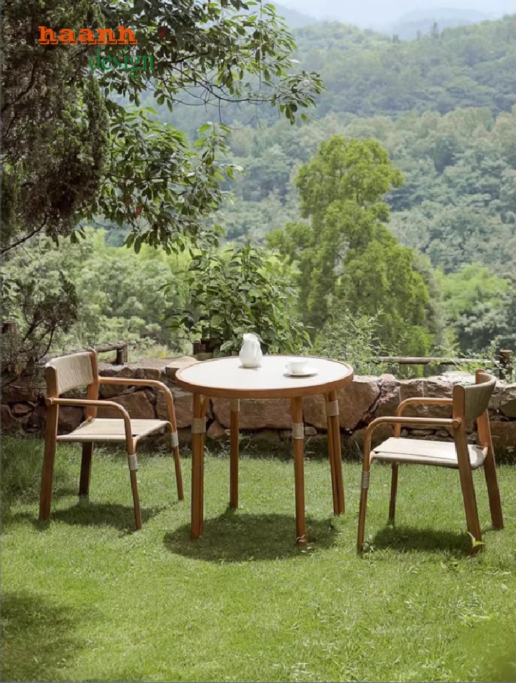 bàn ghế sân vườn ngoài trời