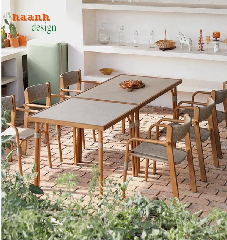 bàn ghế sân vườn ngoài trời