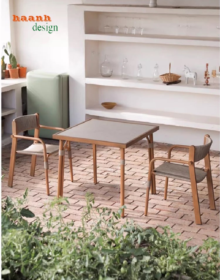 bàn ghế sân vườn ngoài trời