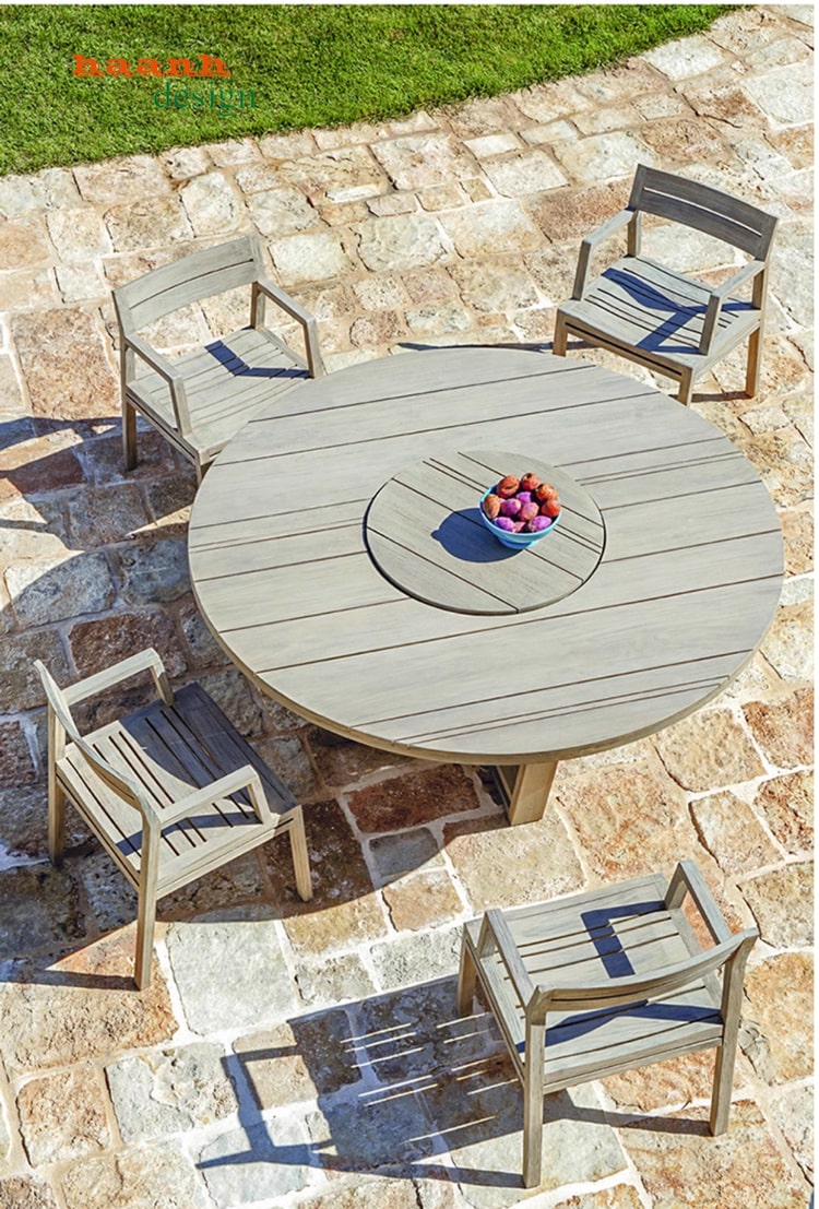 Bàn ghế gỗ Teak ngoài trời