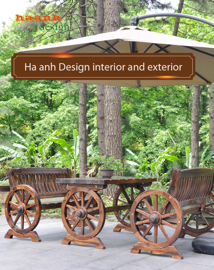 Bàn ghế sân vườn cổ điển