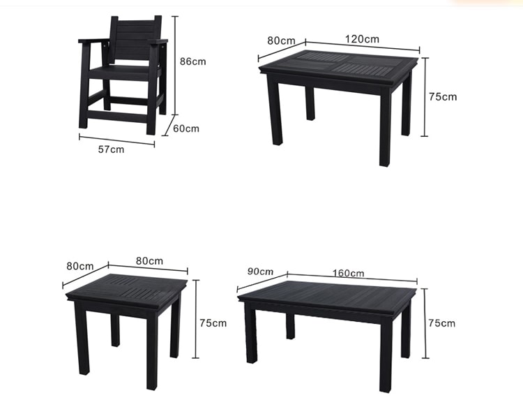 Bàn Ghế Ngoài trời Hiện Đại