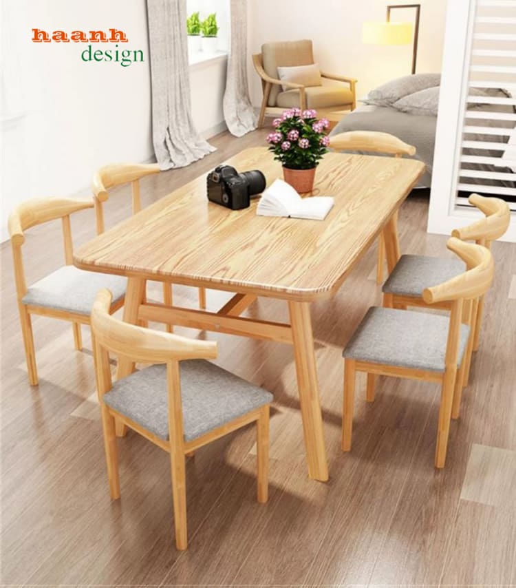 bàn ghế gỗ quán ăn dành cho quán nhậu