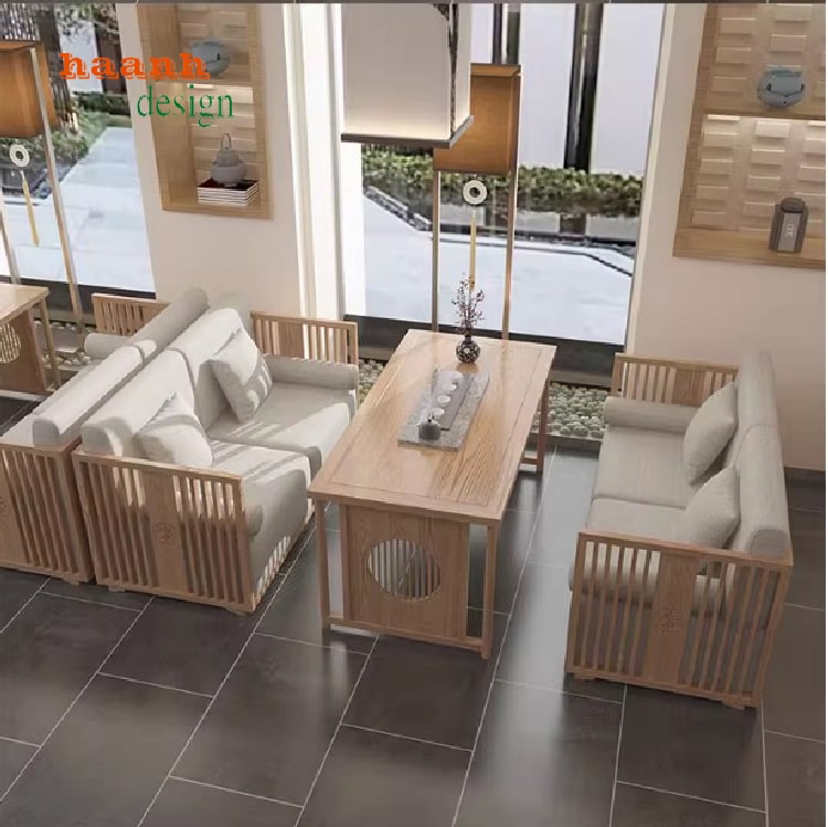 Bàn ghế gỗ nhà hàng đẹp – Tăng tính thẩm mỹ không gian ẩm thực