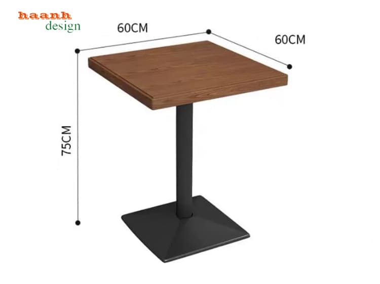 Phương án phối nhiều kiểu bàn BNH 012 Bàn tròn và bàn chữ nhật phối cùng ghế nhà hàng BNH 012