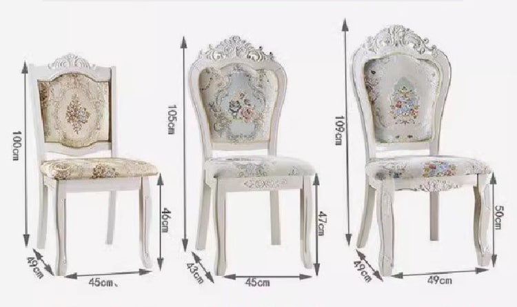 Bàn ghế ăn tân cổ điển