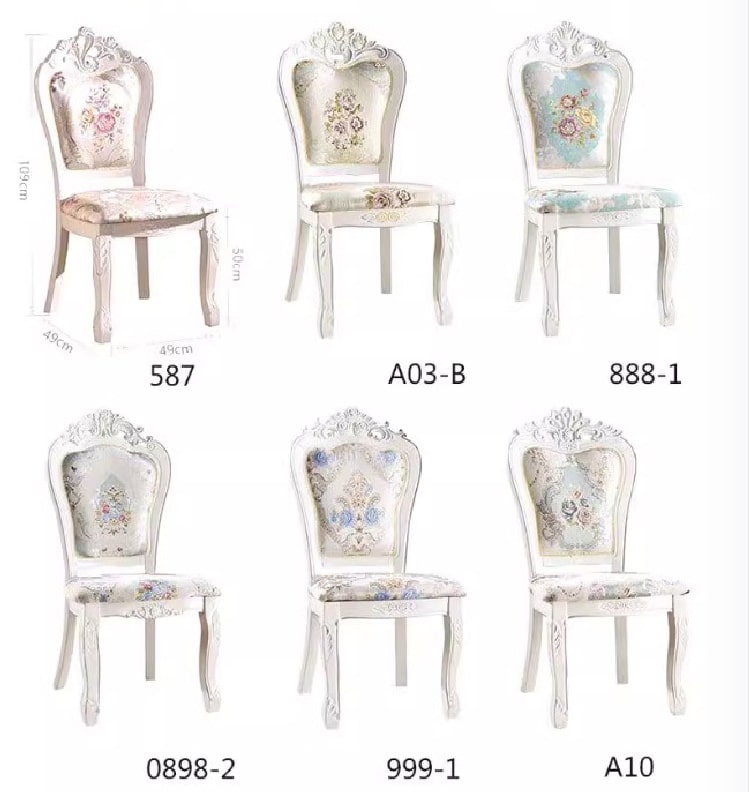 Bàn ghế ăn tân cổ điển