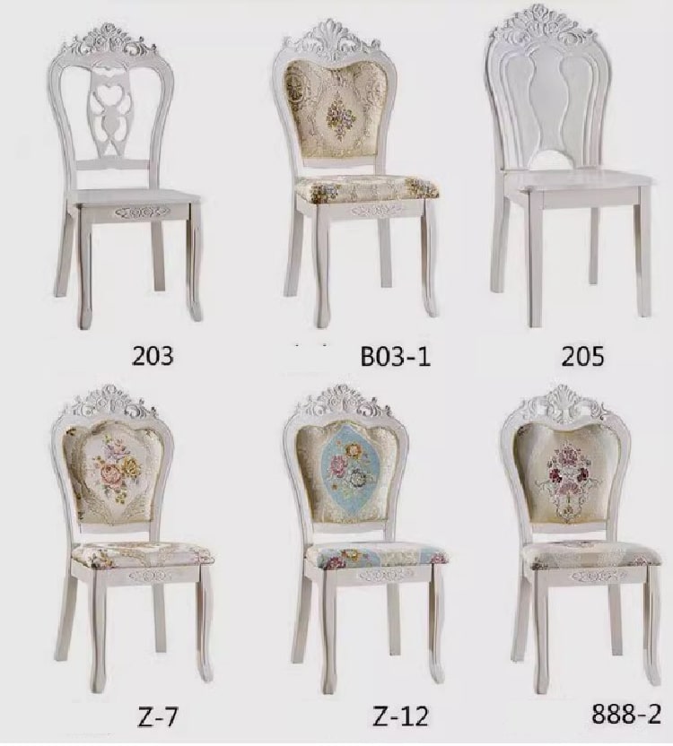 Bàn ghế ăn tân cổ điển